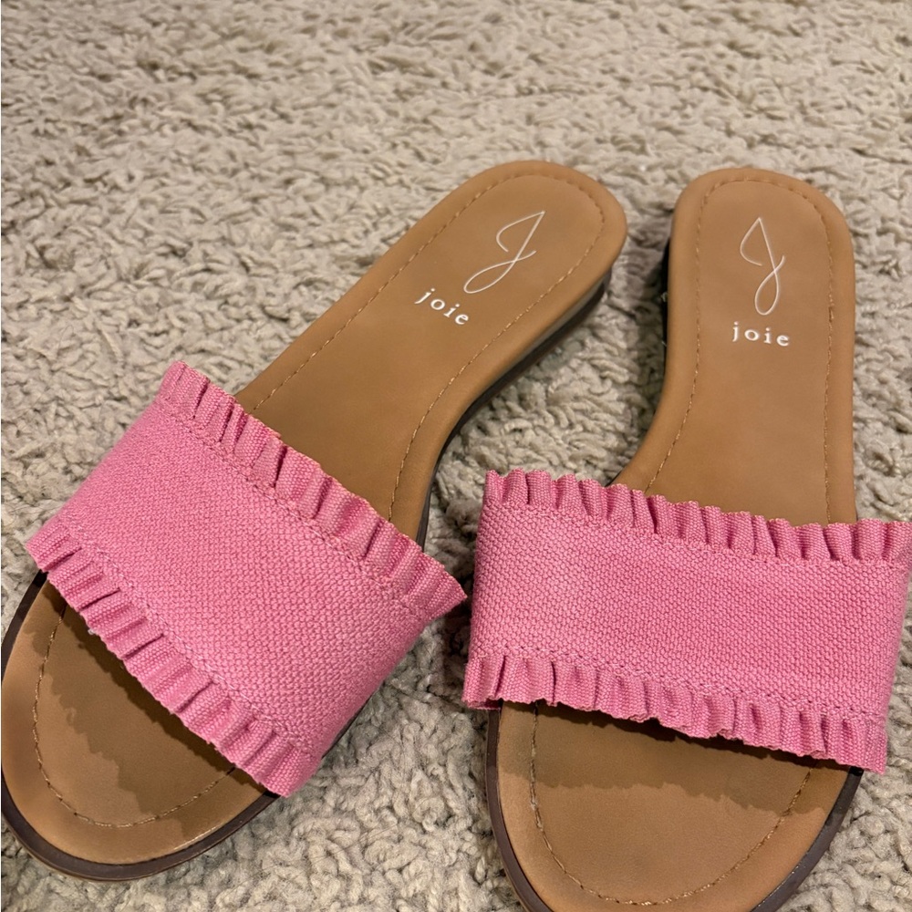 Joie Fuchsia Women's Slide Sandals